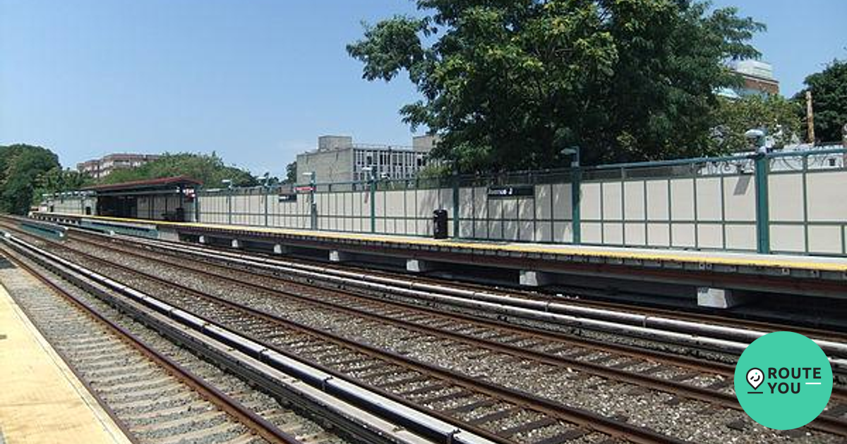 Avenue J Station Trainstation Routeyou