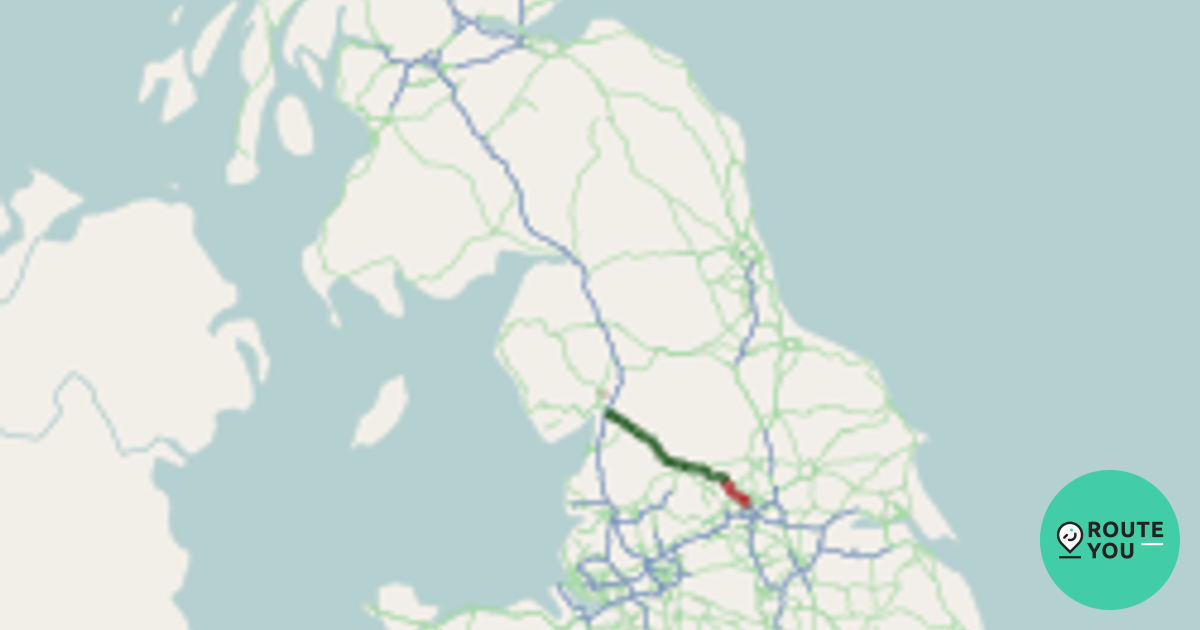 A65 road Road RouteYou