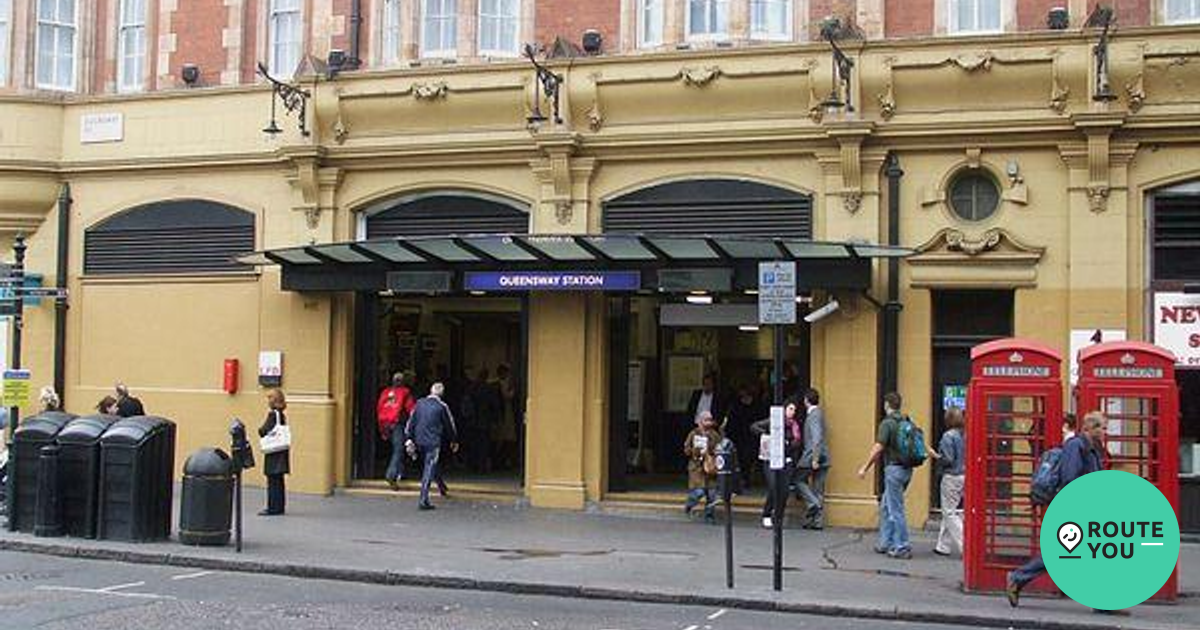 Queensway tube station Trainstation RouteYou