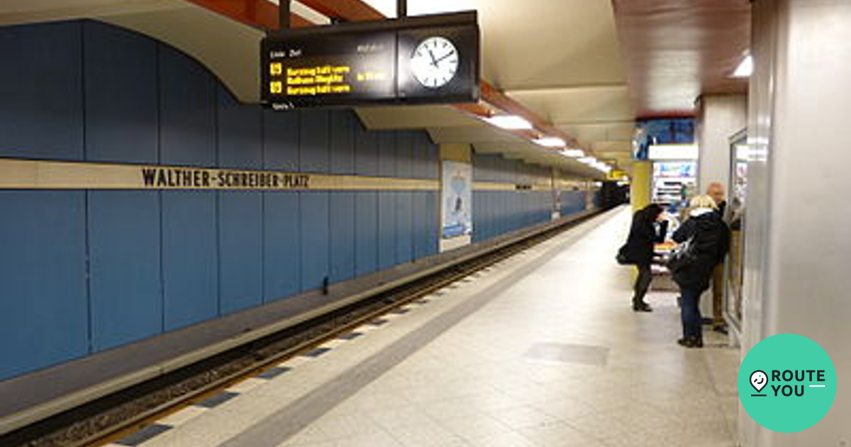 UBahnhof WaltherSchreiberPlatz Bahnhof RouteYou