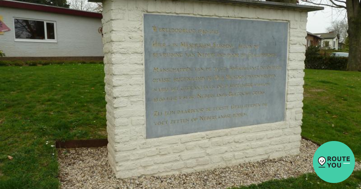 Bevrijdingsmonument Mesch - Oorlog | RouteYou