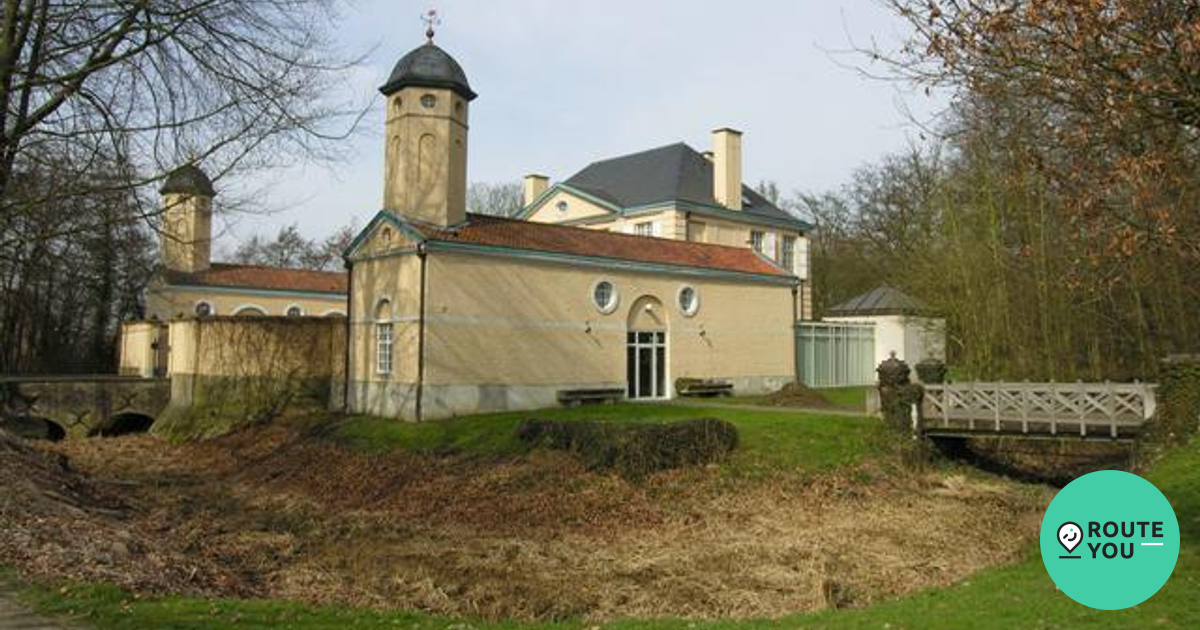 Park van het kasteel La Motte Park RouteYou