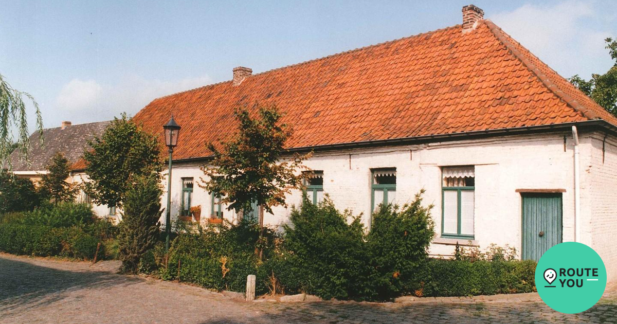 Hoeve, later gemeentehuis en café Oud Gemeentehuis Gemeentehuis