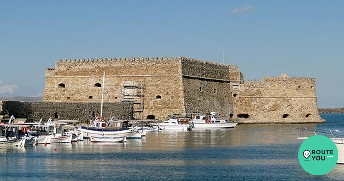 Candia (Iraklion), a Venetian fortress in Greece