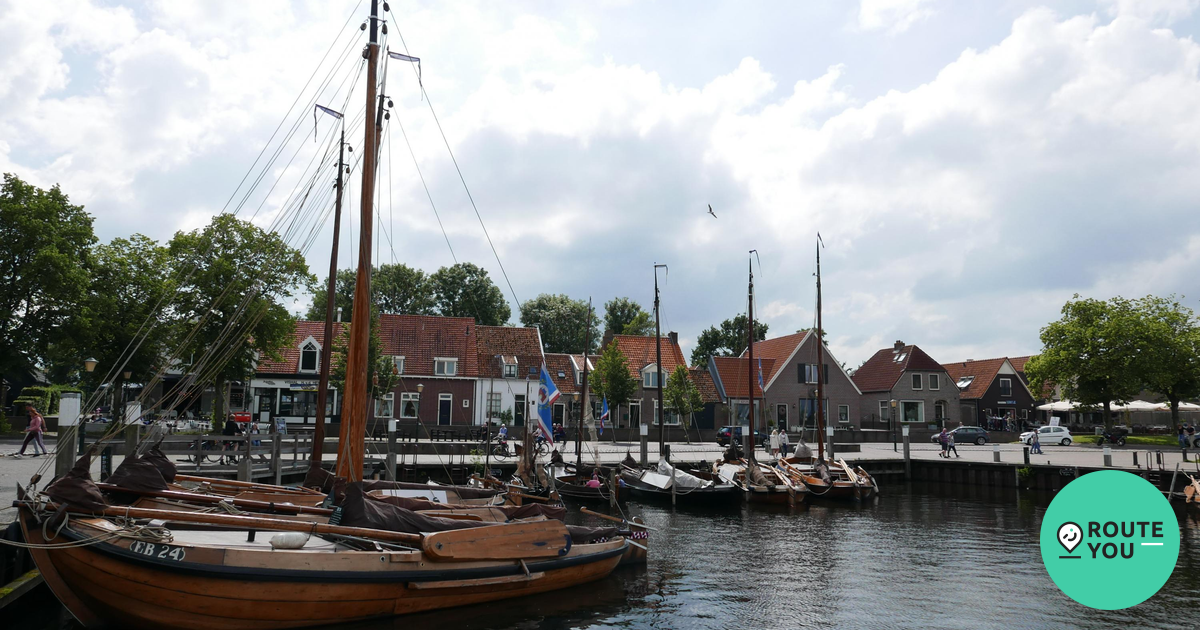 Haven van Elburg Vissershaven RouteYou