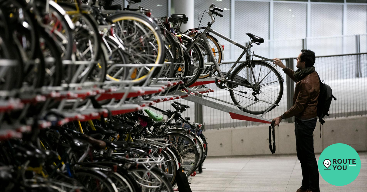 Antwerpen-berchem Fietsenstalling F1 - Fietsstalling | RouteYou