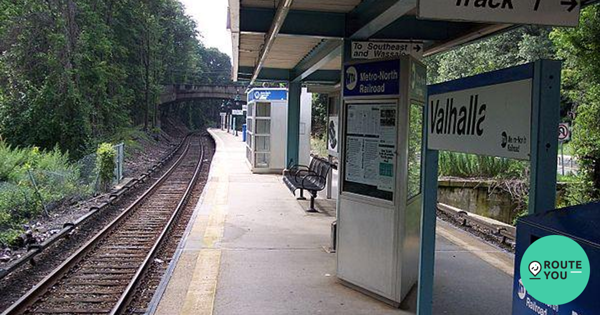Valhalla station Trainstation RouteYou