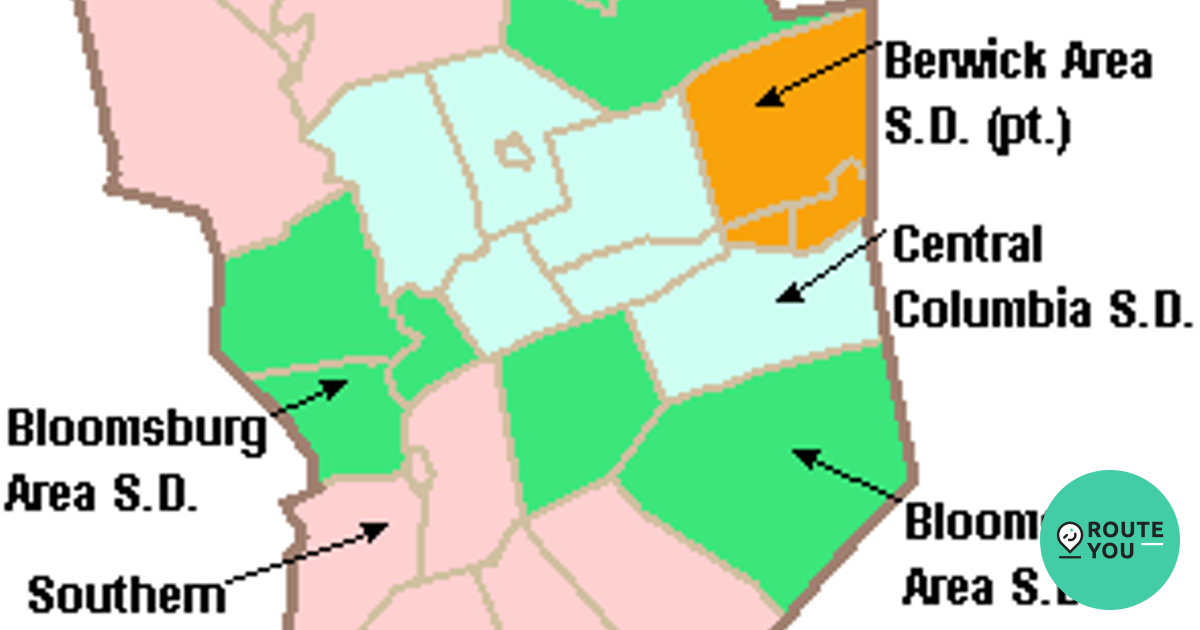 Berwick Area Senior High School School RouteYou