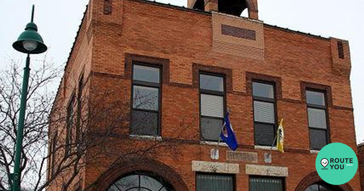Pine Island City Hall and Fire Station Island RouteYou