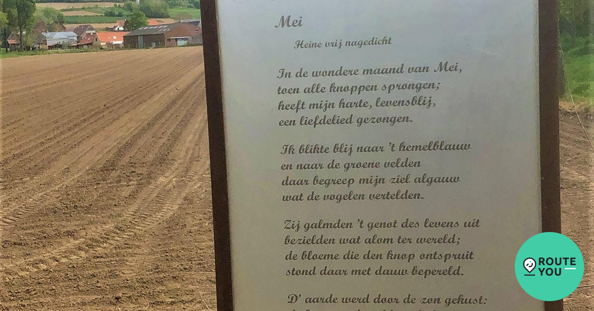 Gedicht Mei Omer Wattez - Kunst | RouteYou