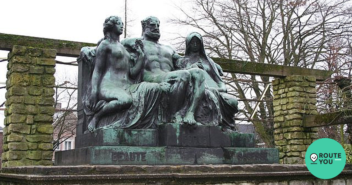 Beeldengroep "Beauté, Force & Sagesse - Standbeeld | RouteYou