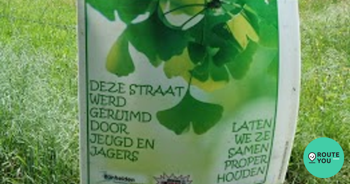 Houd deze straat proper! - Aanwijzing | RouteYou