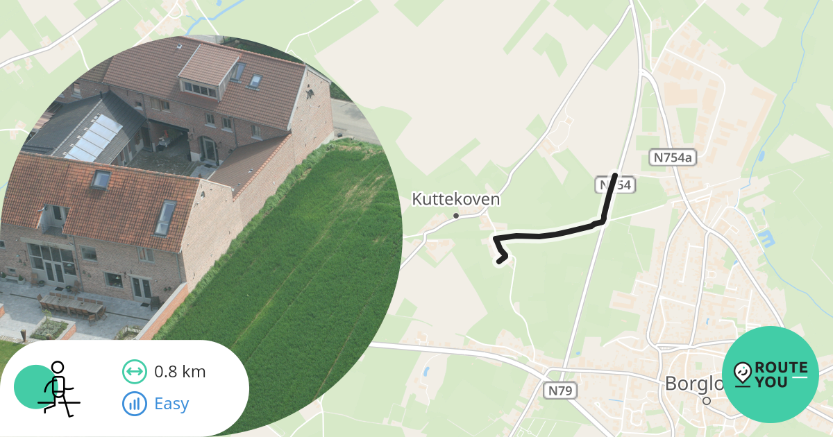 Kuttekoven Wandelroute RouteYou