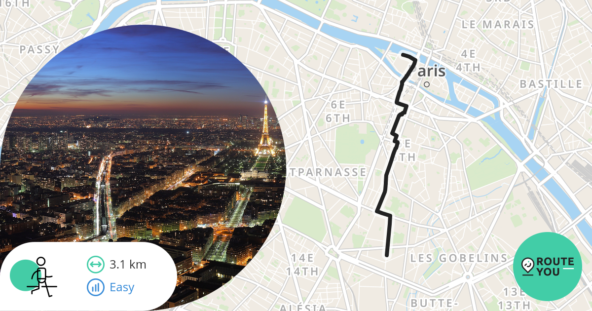 parijs-wandelroute-routeyou
