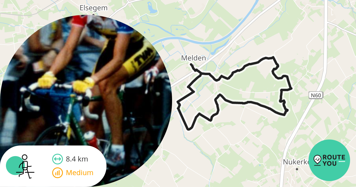 Beter Buitenwandeling Melden - Wandelroute | RouteYou