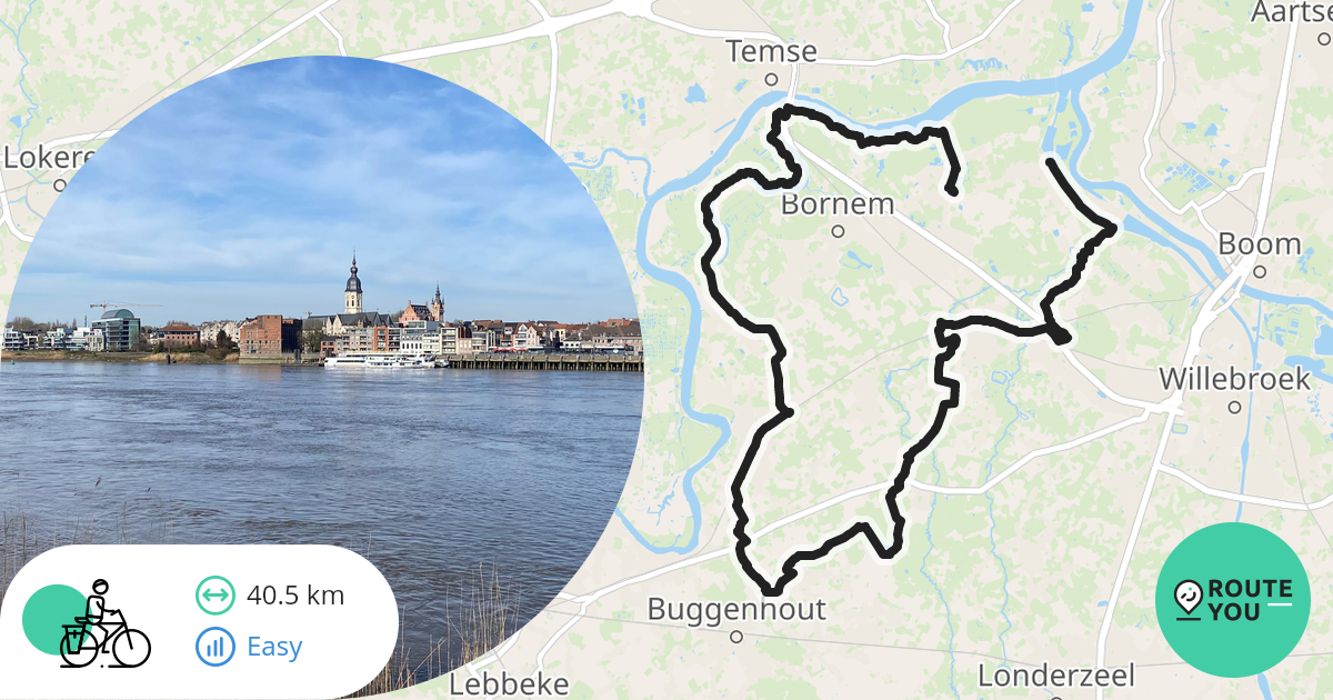 PEDDELEN LANGS DE OUDE EN NIEUWE SCHELDE - Recreatieve fietsroute