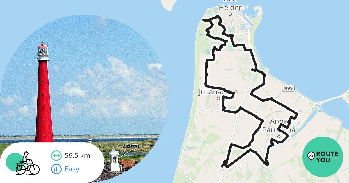 TdS 2022 Den Helder 60km - Fietsroute | RouteYou