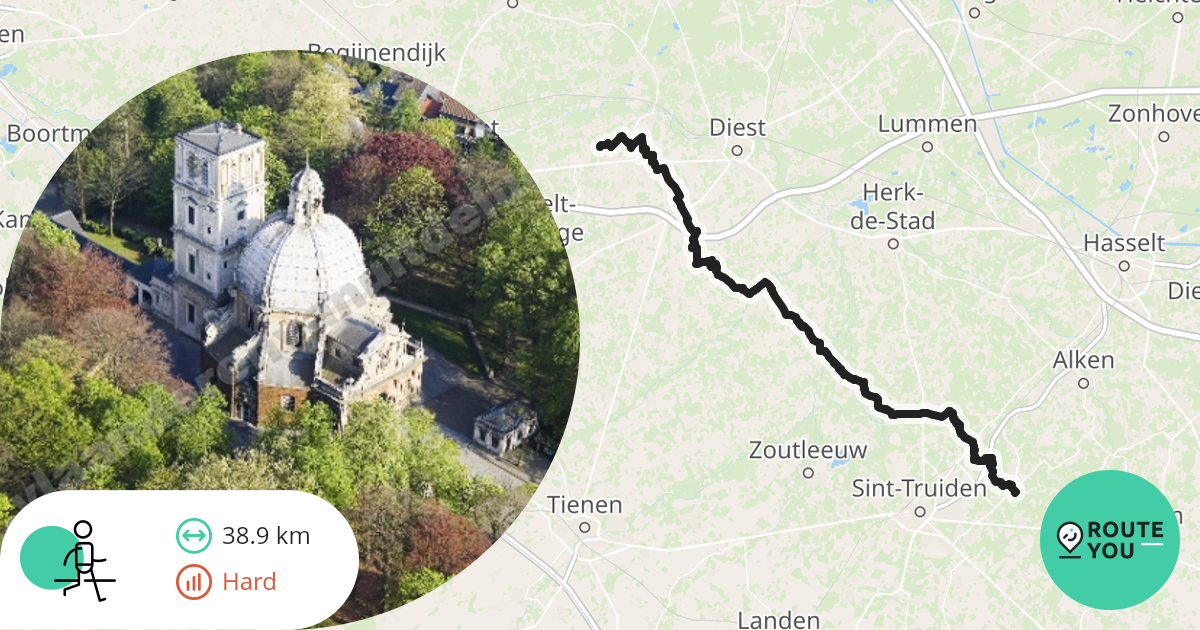 Zepperen - Zichem - Wandelroute | RouteYou