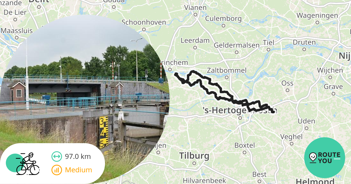 2022 09 11 Vinkel Woudrichem 97 Km Racefietsroute RouteYou 2022-09-11-vinkel-woudrichem-97-km-racefietsroute-routeyou