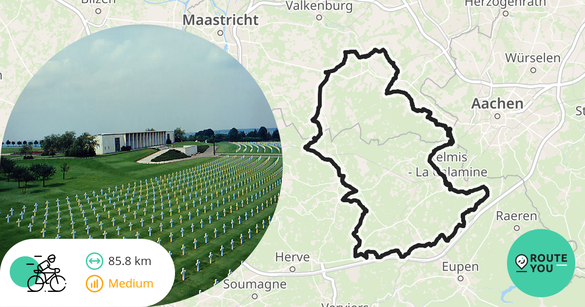 Étape 7 : W.Voeren 2022 (route frontalière   Est de la Belgique (B ...