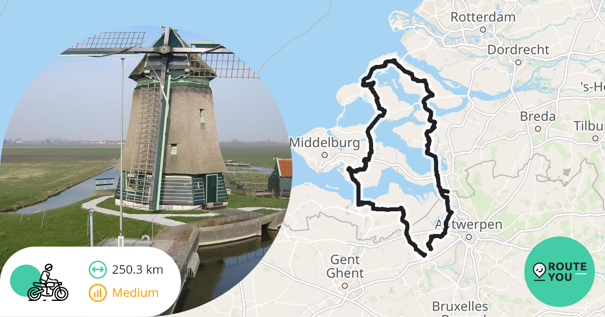 Grote zeeland route Motorroute RouteYou