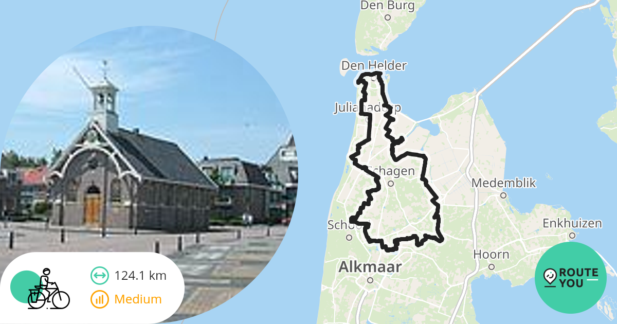 TdS 2022 Den Helder 124 Km - Fietsroute | RouteYou