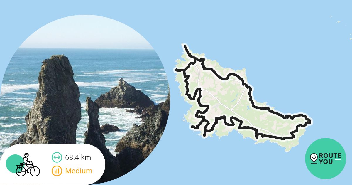 Tour de Belle Ile en Mer - Itinéraire à vélo | RouteYou