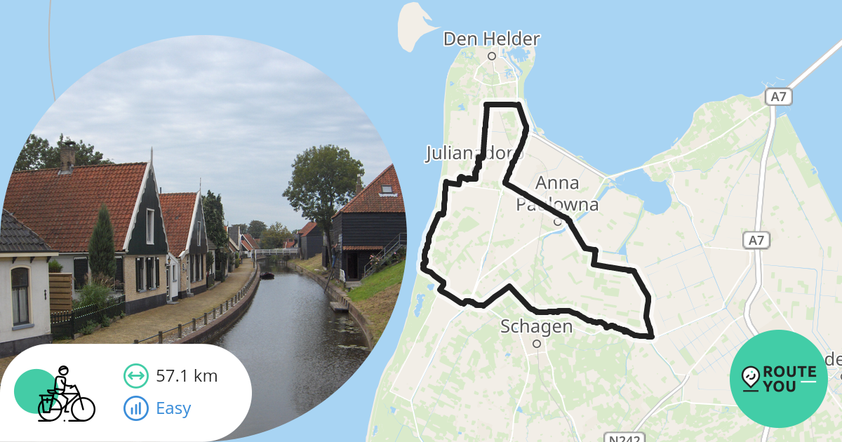 C.OOG - Den Helder - Fietsroute | RouteYou