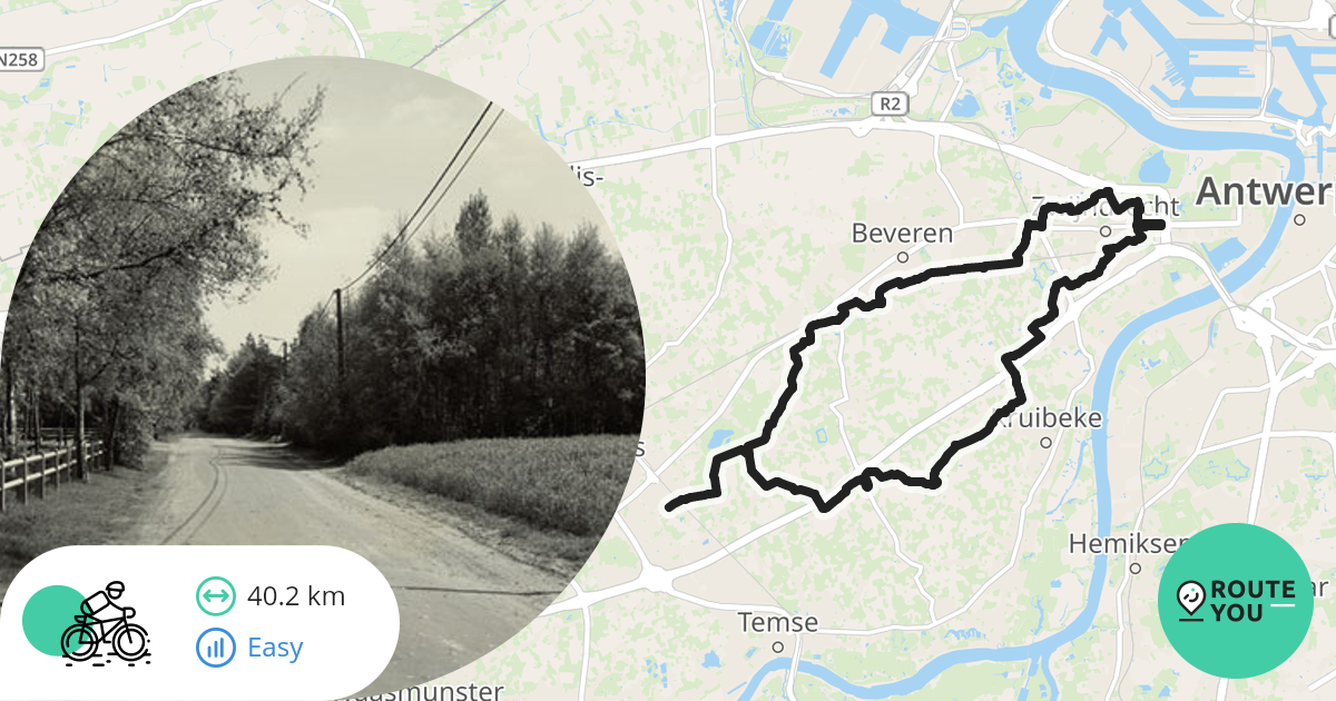 Sint-Niklaas - Gravel bike route | RouteYou