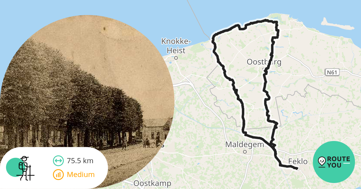 Eeklo Breskens Cadzand Hikingroute Routeyou