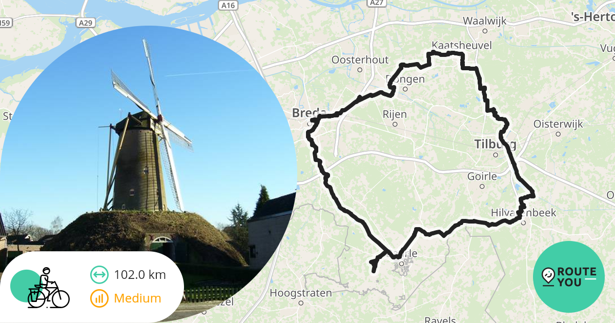 Loon op Zand - Recreatieve fietsroute | RouteYou