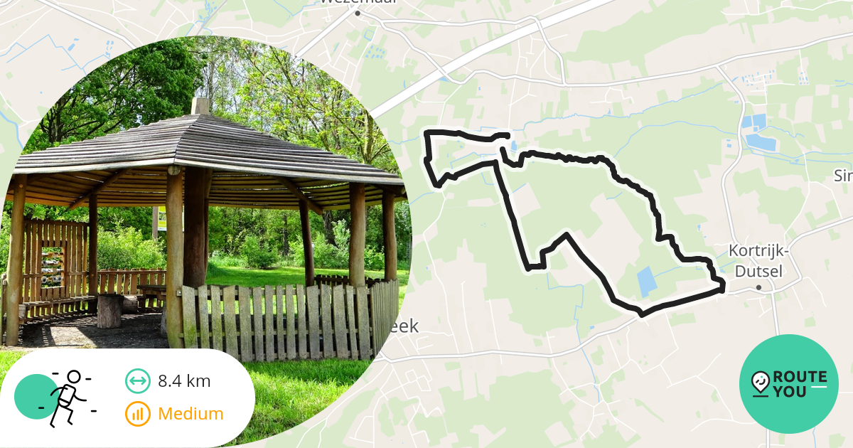 Wezemaal Looproute RouteYou