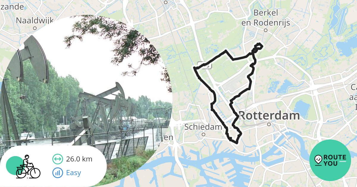 Berkel en Rodenrijs 26 km tour Recreatieve fietsroute RouteYou