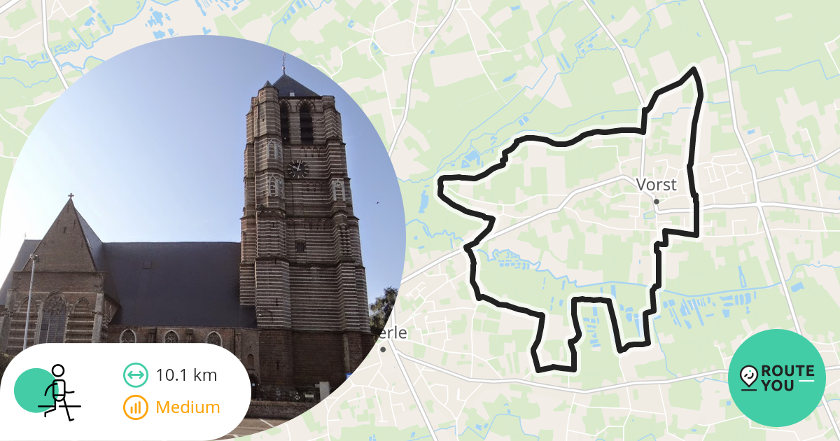 Vorst Laakdal Wandelroute RouteYou