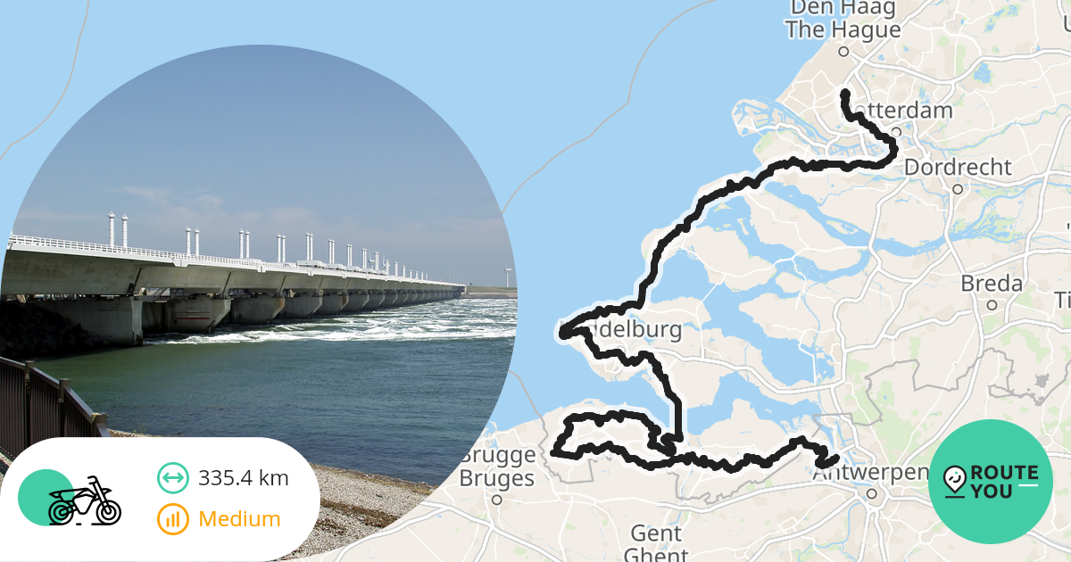 Rondje Zeeland Toermotorroute RouteYou
