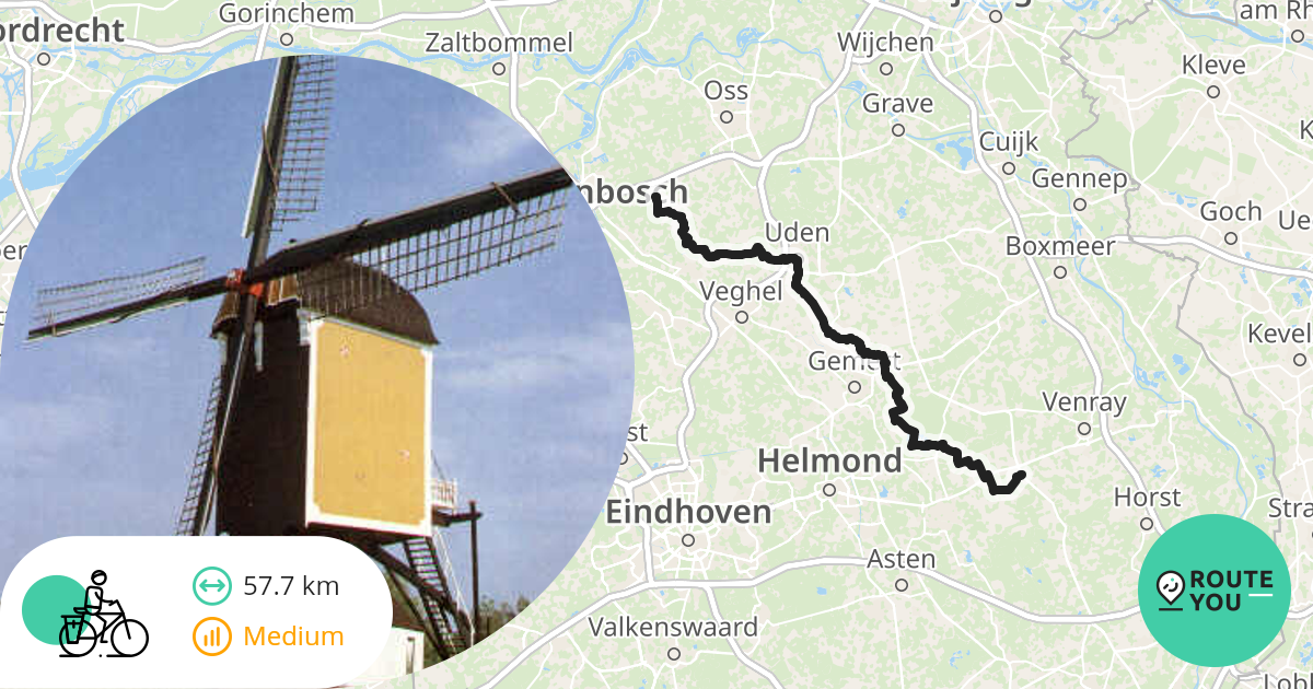 Ysselsteyn Vinkel Recreatieve Fietsroute RouteYou ysselsteyn-vinkel-recreatieve-fietsroute-routeyou