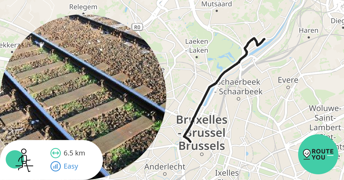 Neder-Over-Heembeek - Brussel - Wandelroute | RouteYou