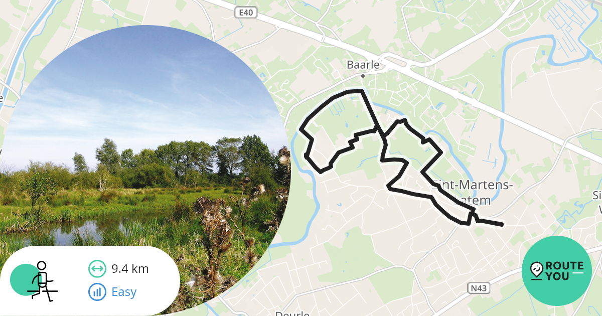 Wandelen In Sint Martens Latem