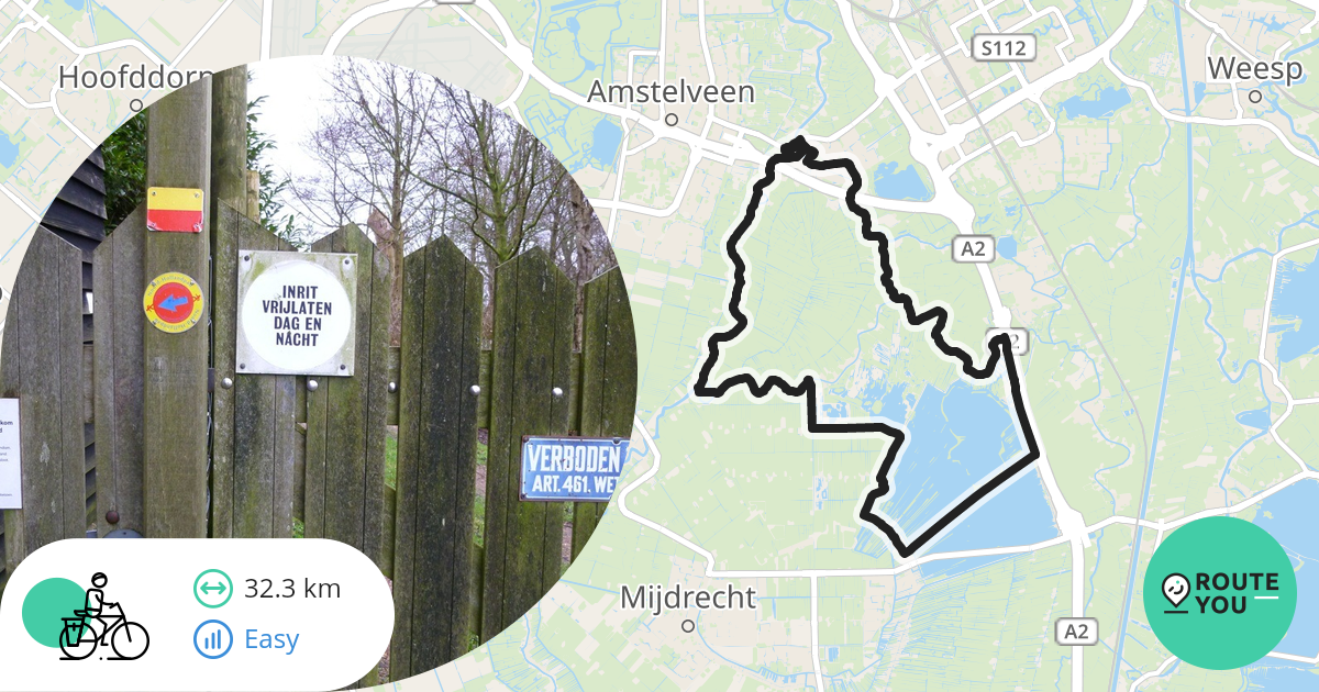 Rondje Ronde Hoep - Recreatieve fietsroute | RouteYou