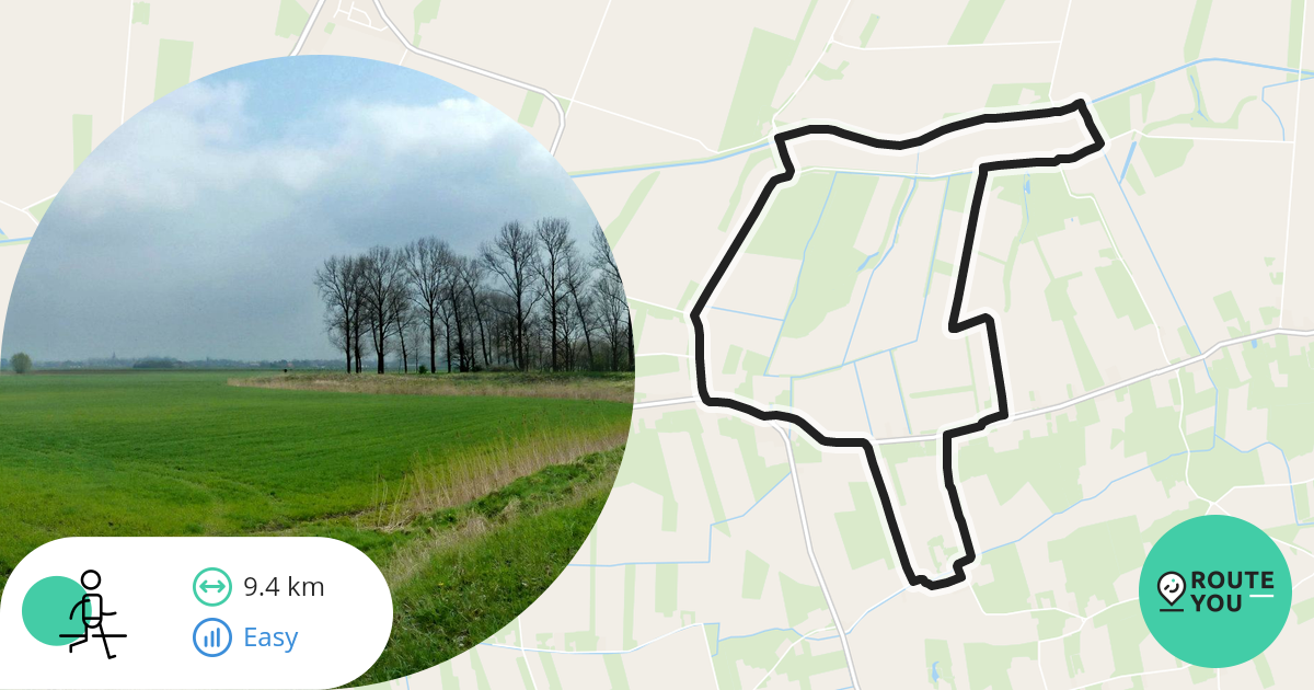 Watervliet Wandelroute RouteYou