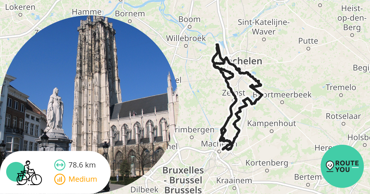 zennegat-battel-mechelen-hofstade-recreatieve-fietsroute-routeyou