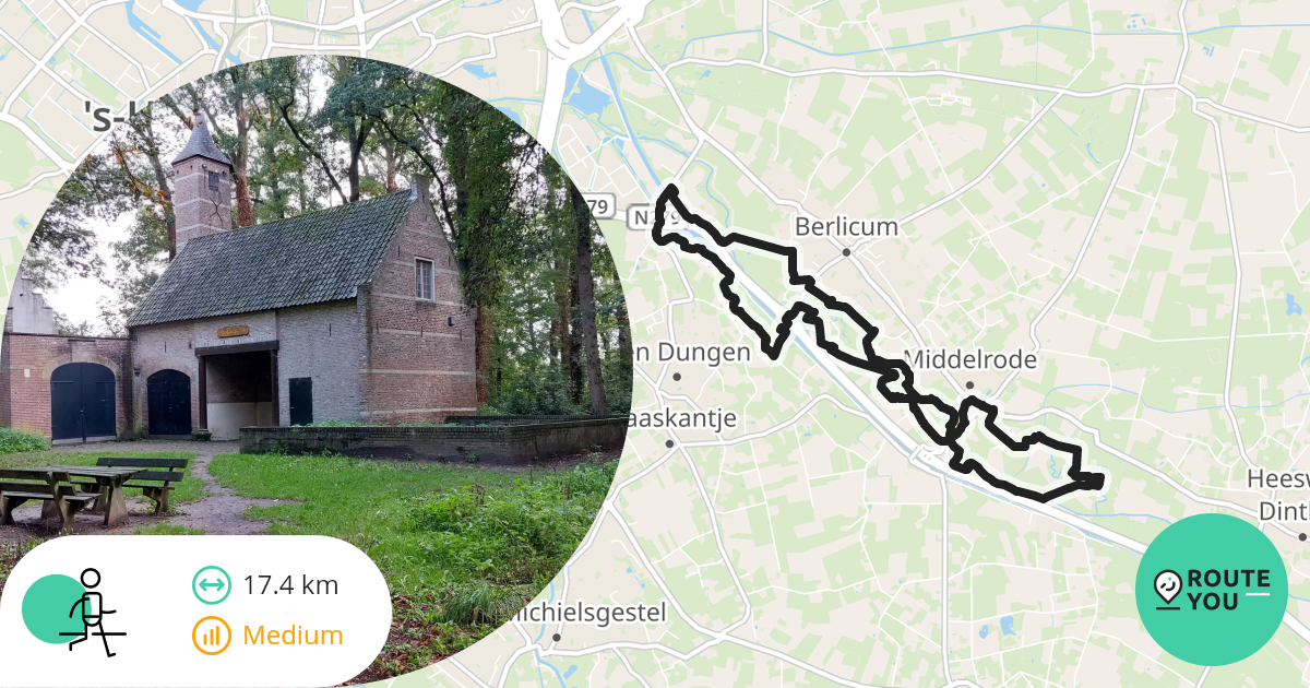 van Beekveld naar Kasteel Heeswijk. - Wandelroute | RouteYou