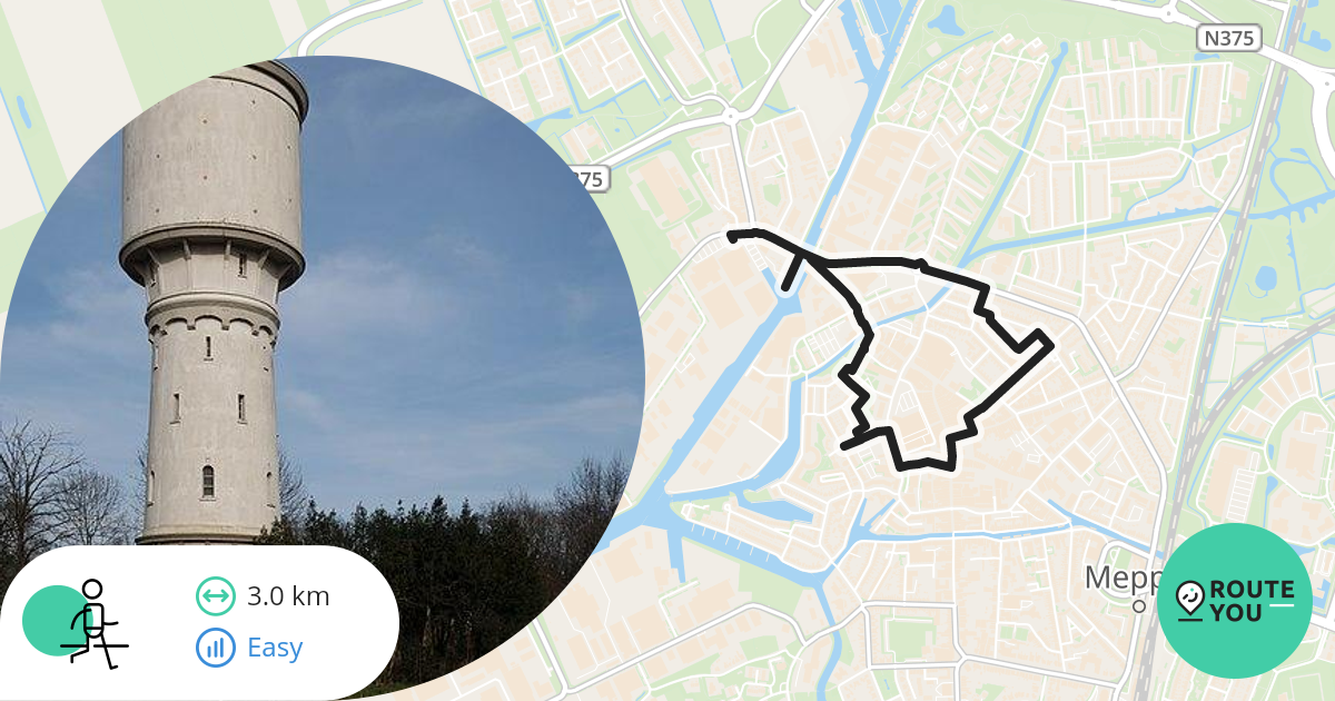 Wandelroute Meppel, 3km - Wandelroute | RouteYou