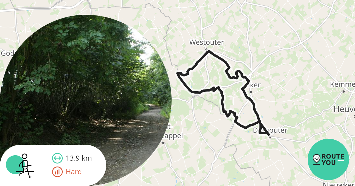 Pijl Wandelroute Routeyou