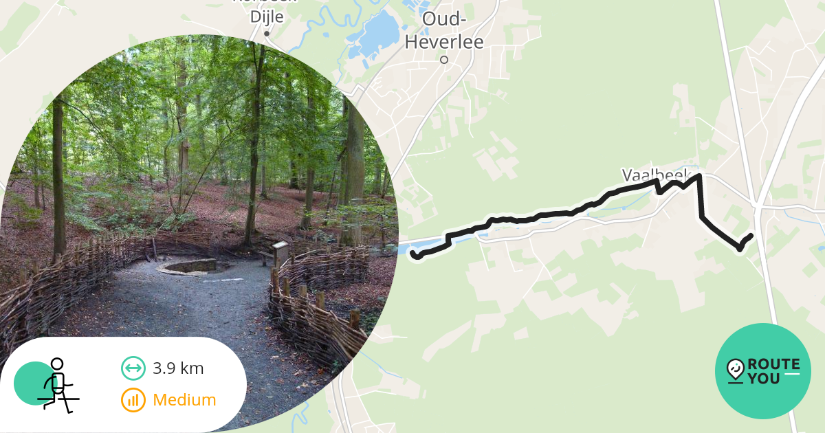 Vaalbeek OudHeverlee Wandelroute RouteYou