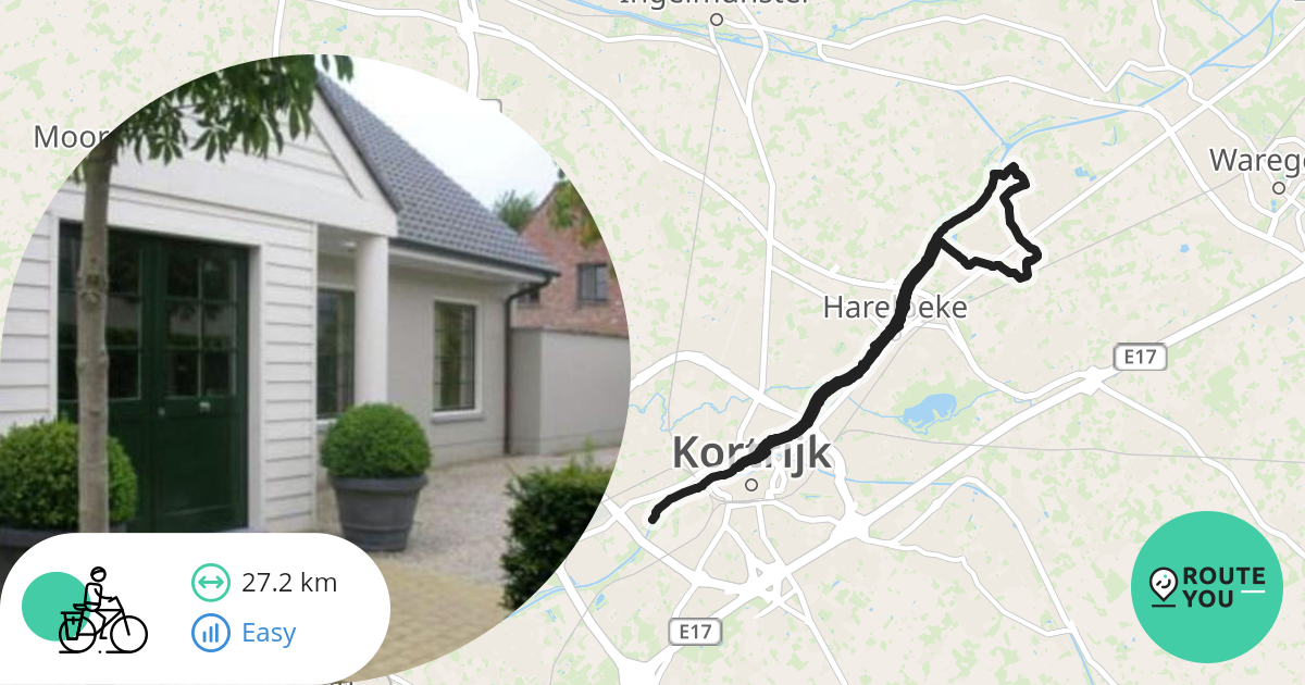 KP BISSEGEM 02 B - Recreatieve Fietsroute | RouteYou