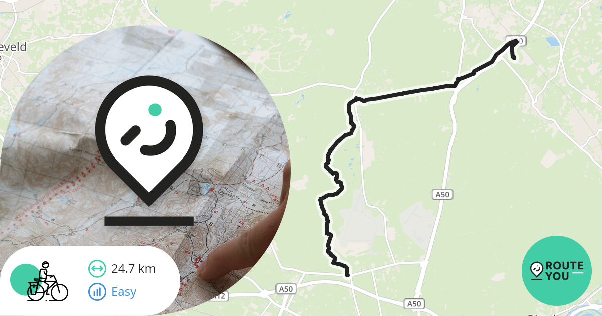 Beekbergen Arnhem Recreatieve fietsroute RouteYou