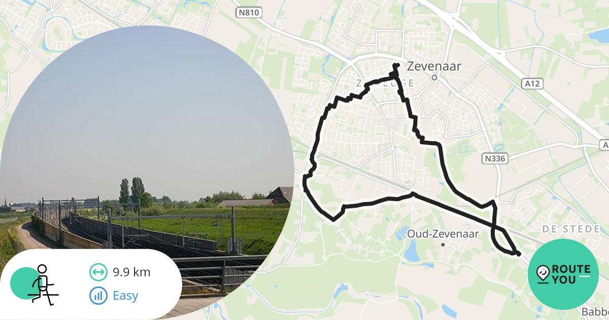 OudZevenaar Wandelroute RouteYou