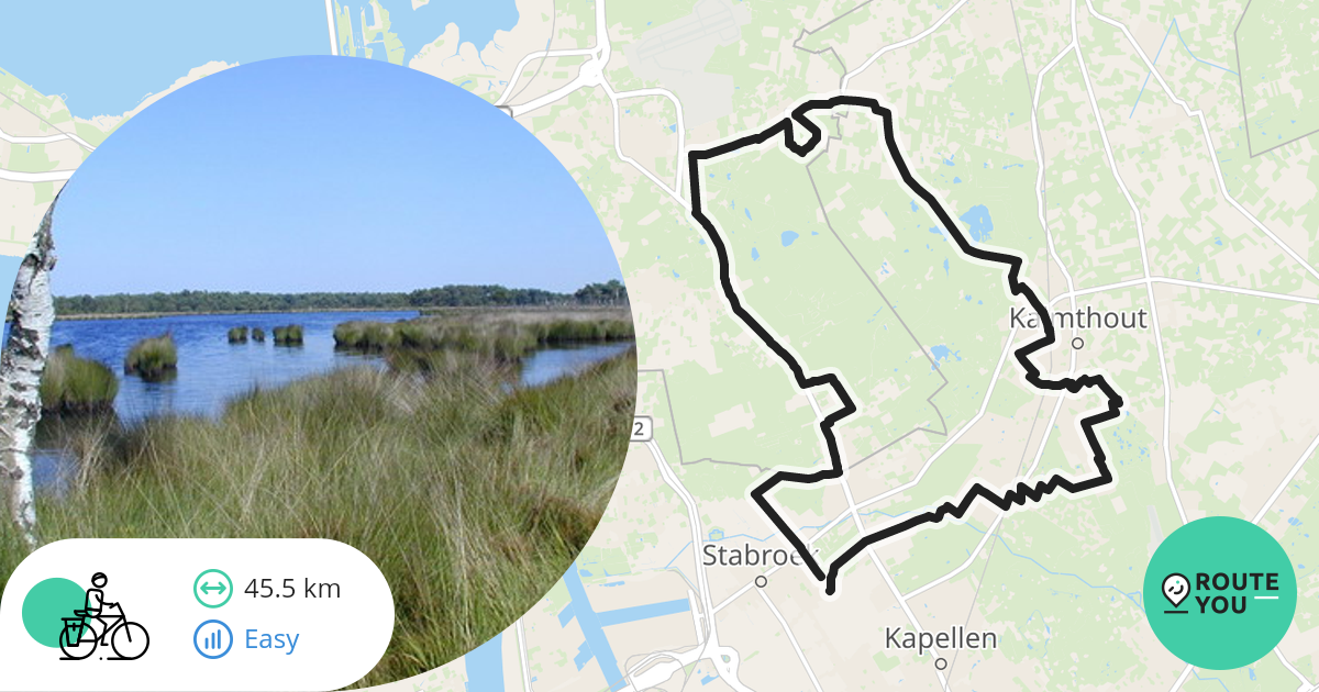 Hoevenen - Recreatieve Fietsroute | RouteYou