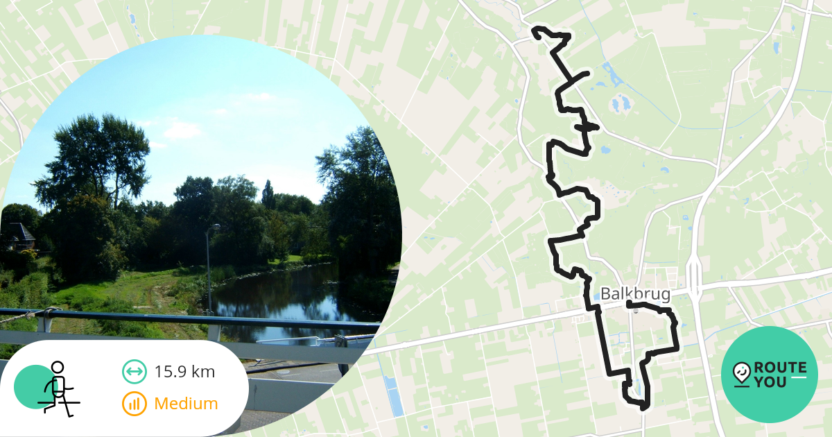 Loop van de Reest, 4e editie, GPX etappe 4 - Wandelroute | RouteYou